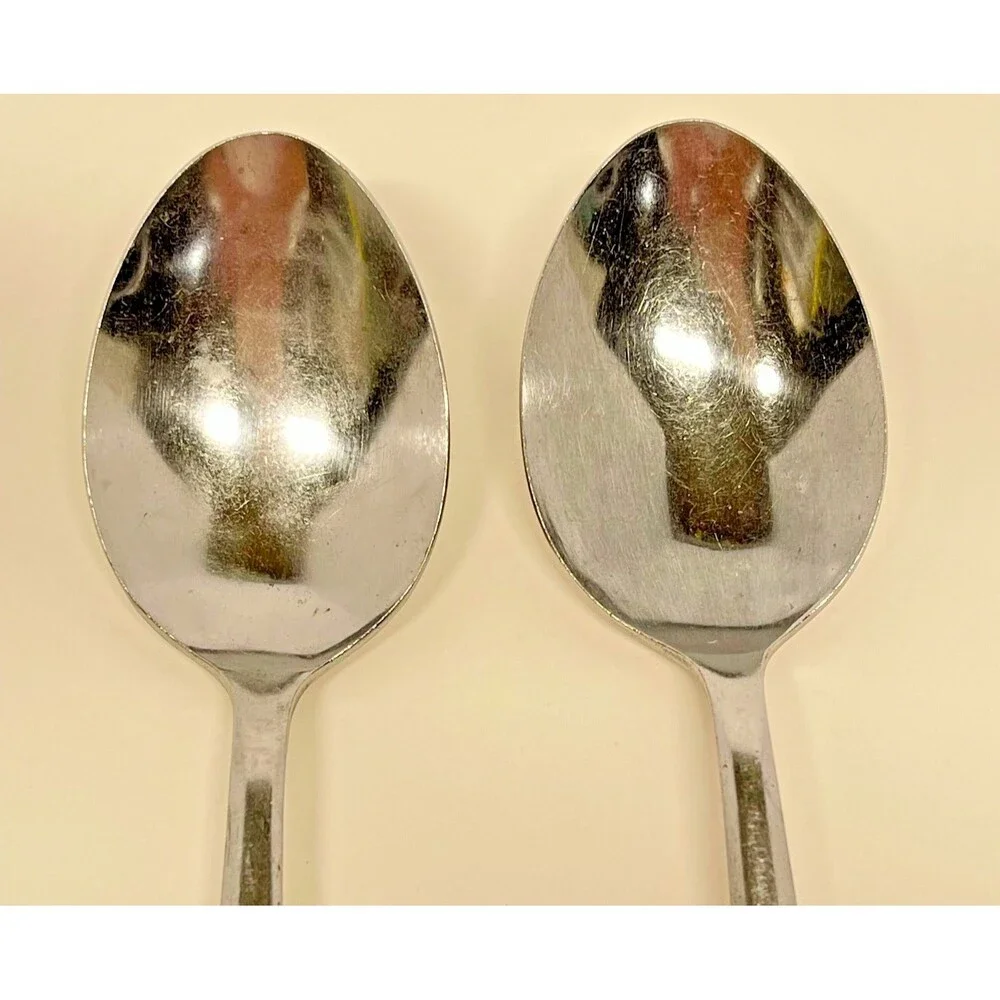 Vintage Armack  AMK9 Stainless Steel Flatware Set of 2-7